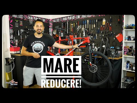 MTB Rock Machine Blizz-30 29 cu furca 120 mm pe AER.