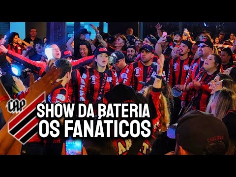 🥁 OS FANÁTICOS: aquecimento da torcida na festa da BATERIA - Athletico Paranaense