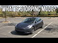 Tesla Model 3 or Y Stopping Modes Explained