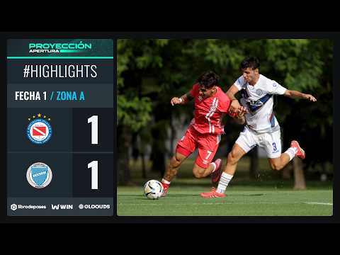 ARGENTINOS 1 - 1 GODOY CRUZ | Match Summary | #TorneoProyección Apertura 2026