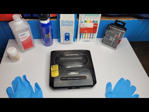 Restoring a $2 Junk Sega Genesis - Console Restoration