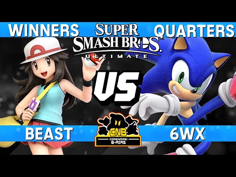 Smash Ultimate Tournament Winners Quarters - Beast (PT) vs 6WX (Sonic) - CNB 205