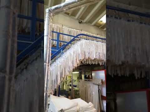 Laboratorio lavanderia Lavatex, produzione e storage invernale arredamento alberghi