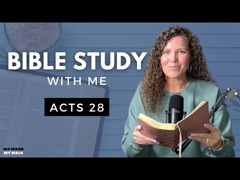 Hechos 28 | ¡Por fin Pablo predica en Roma! [Estudio bíblico conmigo]