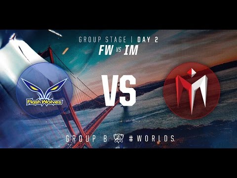 FW (Flash Wolves) vs IM (I May) - GAME HIGHLIGHTS - D2 - 2016 WORLD CHAMPIONSHIP