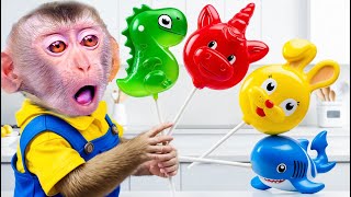 1 Ring Around The Rosie | Baby Monkey Nursery Rhymes & Kids Songs