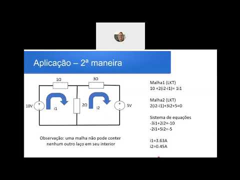Método das malhas e introdução à resistores não lineares