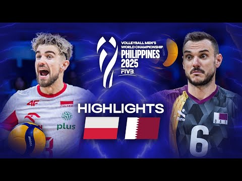 Poland 🇵🇱 vs. Qatar 🇶🇦 - Highlights | Men's World Championships 2025