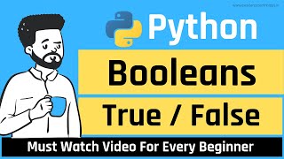 Boolean in Python | Python Tutorial in Hindi for Beginners