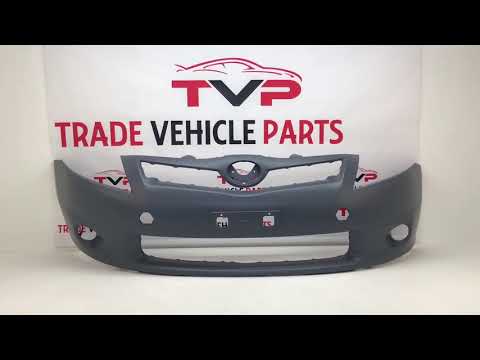 Fits Toyota Auris 2010-2012 Front Bumper Primed Not Hybrid Models video