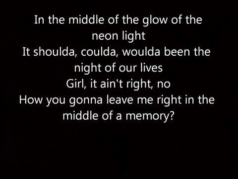 Cole Swindell Middle of a Memory Lyrics