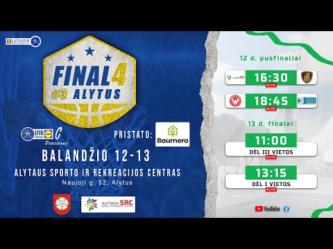 LIDLMKL: U16 C div. vaikinų čempionato finalas | Alytaus SRC – Kauno KA „Snaiperis”