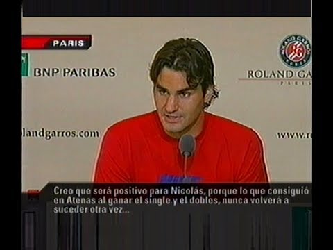 Federer sobre Massú y su Hazaña Olímpica  (2008)