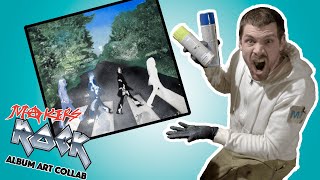 Creating Abbey Road: Spray Paint Art Inspired by The Beatles - Makers Rock 2019