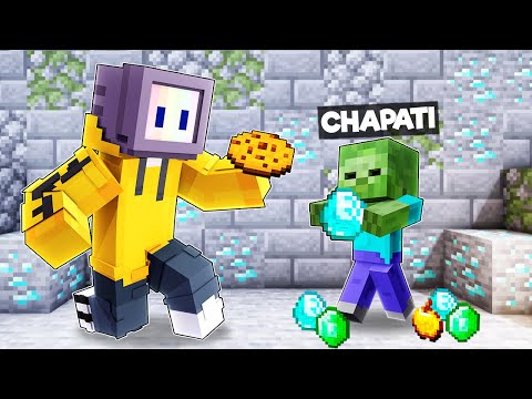 Chapati Hindustani Gamer - PLAYING AS ZOMBIE TO HELP LOGGY | MINECRAFT
