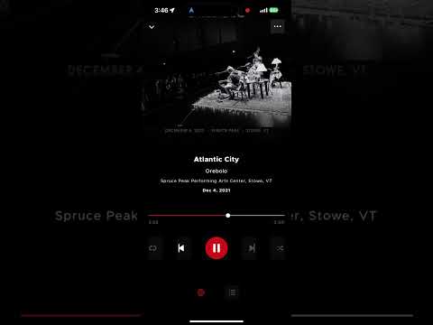 Orebolo (Goose)- Atlantic City (Springsteen cover) LIVE