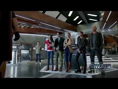 The Monitor Tells Heroes About The Paragons | Crisis on Infinite Earths Crossover part 2 [HD]