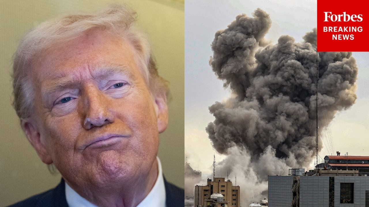 Video | Trump: Iran Strikes Are Payback For '47 Years Worth Of Damage To The World'