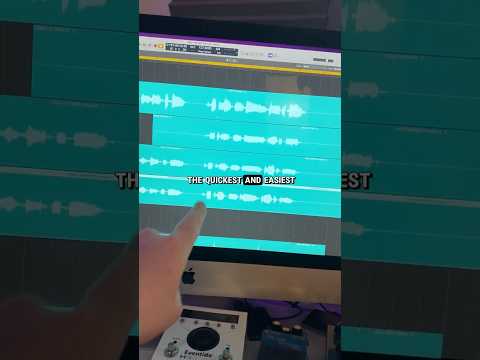 How to align vocals in Logic Pro super fast FOR FREE!!