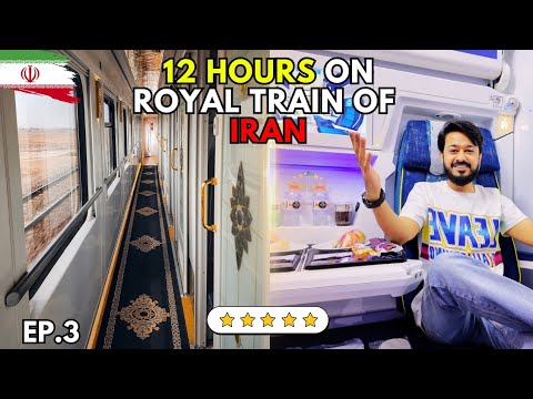 12 Hours On Luxurious Royal Train in Iran 🇮🇷 | Mashhad to Tehran Train Journey | Pakistan to Iran