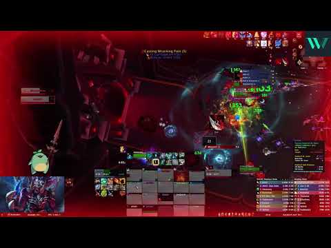 Wicked Vigilantes vs Mythic Sire Denathrius (Resto Shaman PoV)