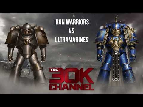 HORUS HERESY BATTLE REPORT - Ultramarines VS Iron Warriors