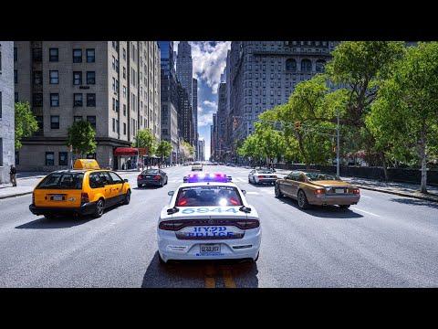 GTA 5 Police Simulator Gameplay | Ultra Realistic LSPDFR Patrol in 4K
