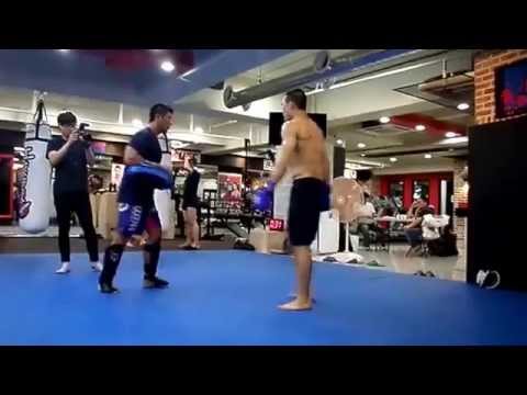 UFC 163 - Chan Sung Jung training for Jose Aldo