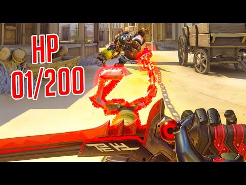 THINK FAST or DIE - 1 HP Outplays - Overwatch Montage