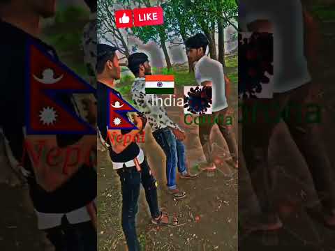 Nepal India | नेपाल ईन्डिया भाई😘 like for both country🇳🇵❤️🇮🇳Fight against #corona #short #shorts