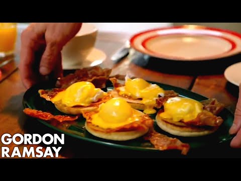 Eggs Benedict With Crispy Parma Ham | Gordon Ramsay