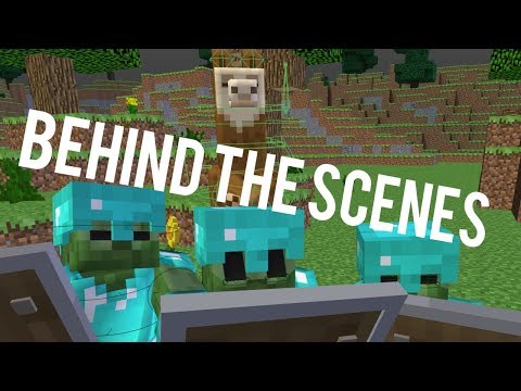 Behind the Scenes Look - Annoying Villagers 31 - Minecraft Animation