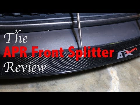 Mustang: APR Front Splitter Review