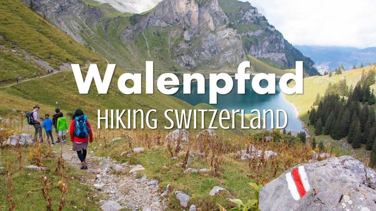 Join a traveler on a trek along the Walenpfad Hiking Trail.