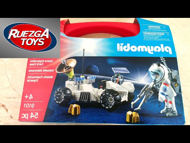 Vídeo relacionado con PLAYMOBIL Space Astronauta de la ESA con Robot | Con vehículo explorador marciano, estación de análisis y 3 muestras de rocas | Investigación espacial | Diversión para niños a partir de 4 años | 72014