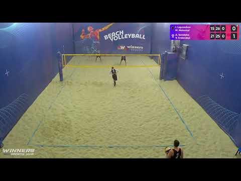 15:45 I. Laponohov / M. Motuznyi - A. Kandyba / V. Kraievskyi 07.01.2023 | Winners Beach Volleyball