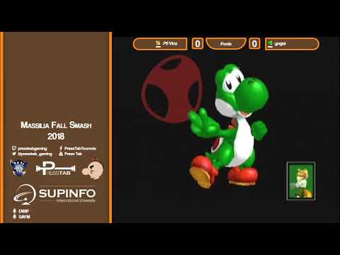 Vinz VS yogui - Melee Singles Pools - Massilia Fall Smash 2018