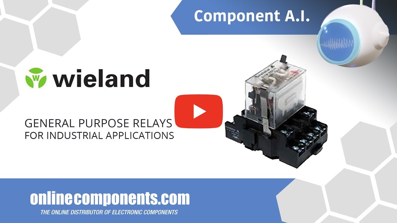 Component A.I: Wieland General Purpose Relays for Industrial Applications