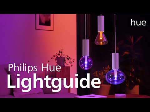 Philips Hue Lightguide: Smart Lighting Designed to Be Displayed