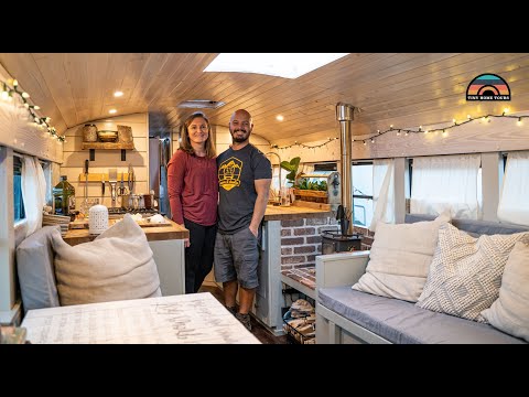 DIY Bus Conversion - Financial Freedom Via Skoolie Tiny Home
