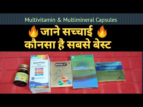 Multivitamin, Multiminerals & Antioxidant Tablets