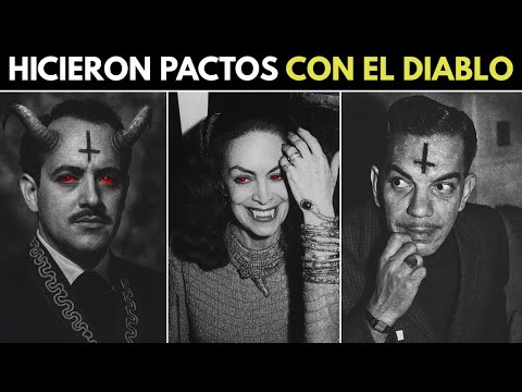¡HICIERON PACTO! 10 Actores del Cine de Oro que VENDIERON su ALMA al DIABLO.