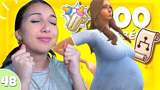 J'AI EU 50 BÉBÉS OMGGGGG AAAAH *100 baby challenge* EP48 | sims 4