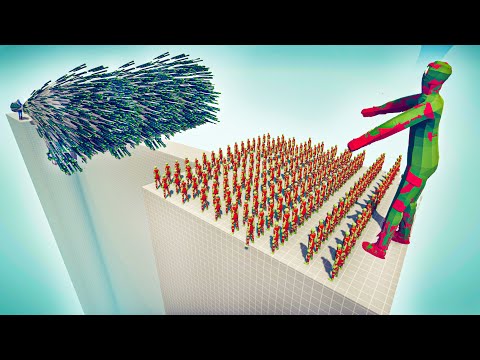 100x ZOMBIE & GIANT ZOMBIE vs EVERY GOD - Totally Accurate Battle Simulator TABS