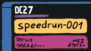 Speedrun Hacking Buffer Overflow - speedrun-001 DC27