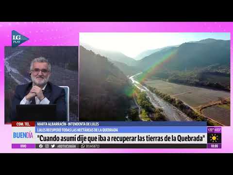 Después de 40 años, Lules recuperó más de 120 hectáreas de la Quebrada