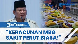 Presiden Prabowo Sebut Keracunan MBG Seperti Sakit Perut Biasa, Tapi Minta Pengelola Tak Main-main