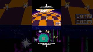 Tails World - The Tails Gathering | Sonic Mania + Sonic CD | #shorts #sonicshorts