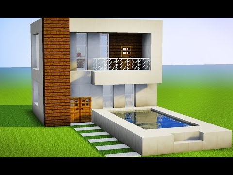 Minecraft - How to Build Your First Small Modern House