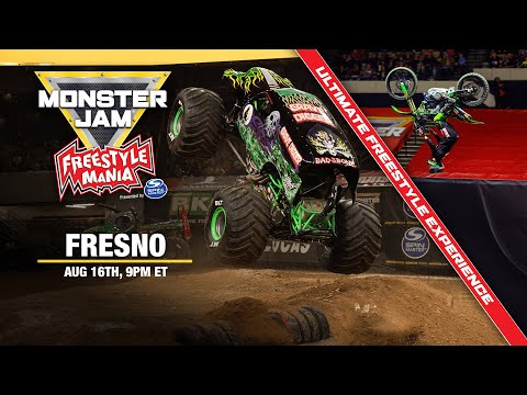 Monster Jam Freestyle Mania: Fresno, CA - 3  (Full Event) | Aug 16, 2025